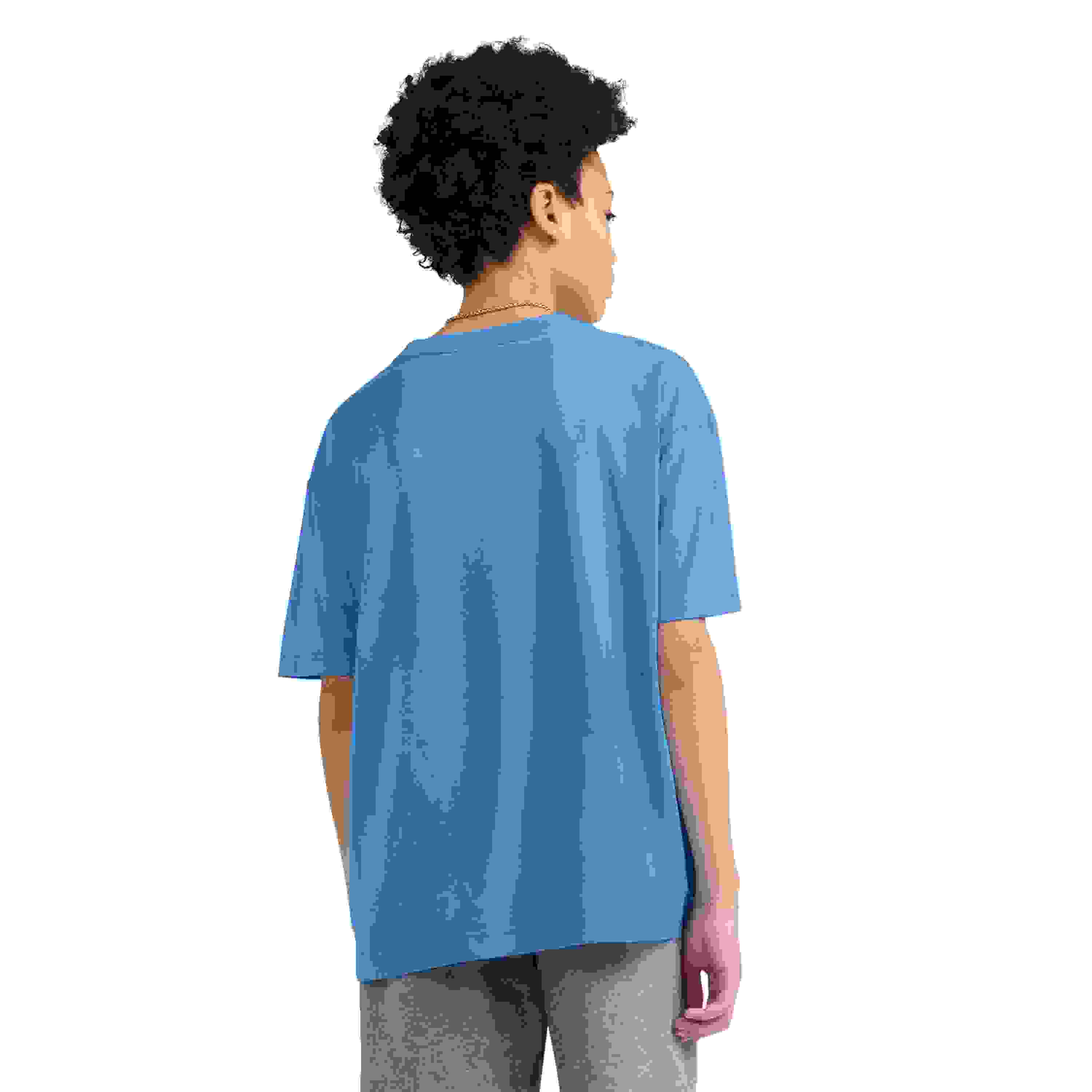 Jordan 6X Champ Big Boys' Blue Tee